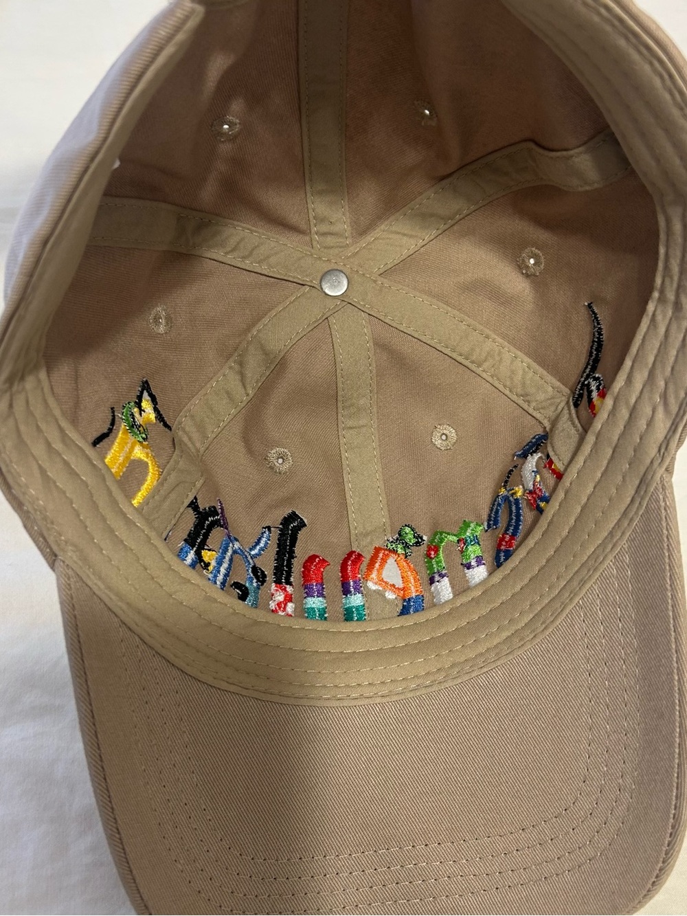 Disneyland Hat Adjustable Embroidery Characters Logo 2025 Mickey, Goofy - Picture 4 of 7